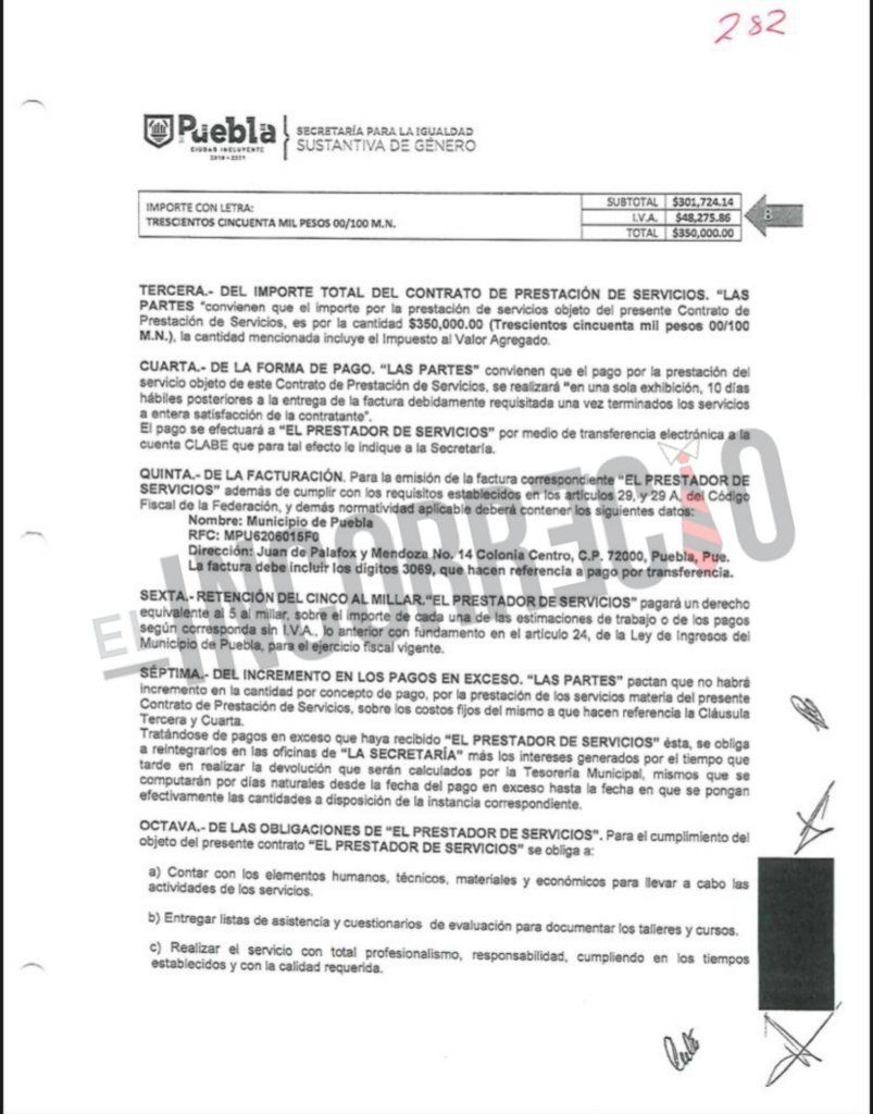 Con campañas fantasmas, Ayuntamiento de Claudia Rivera lucró con Alerta de Género en Puebla (+DOCUMENTOS)