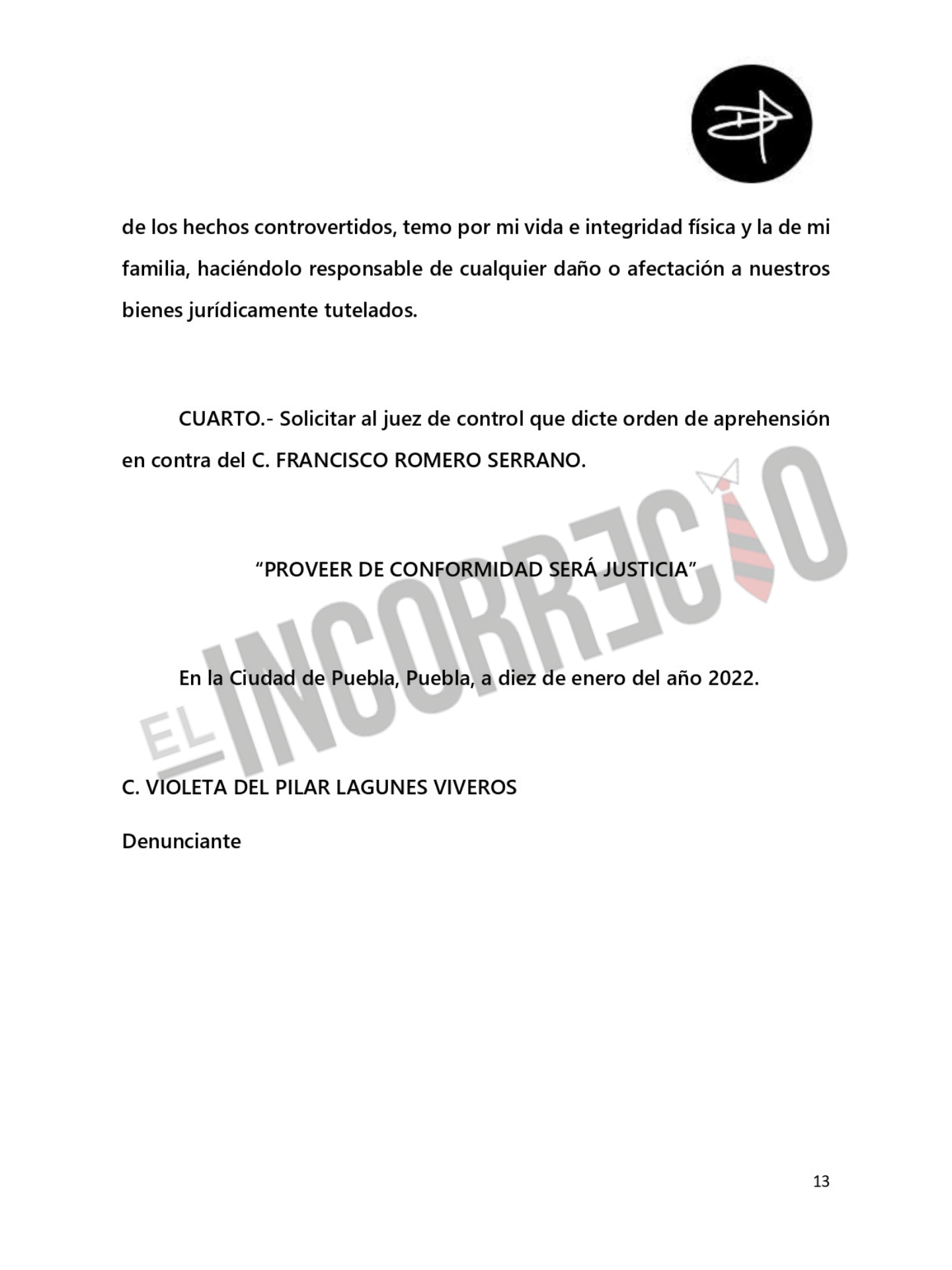 denuncia 13
