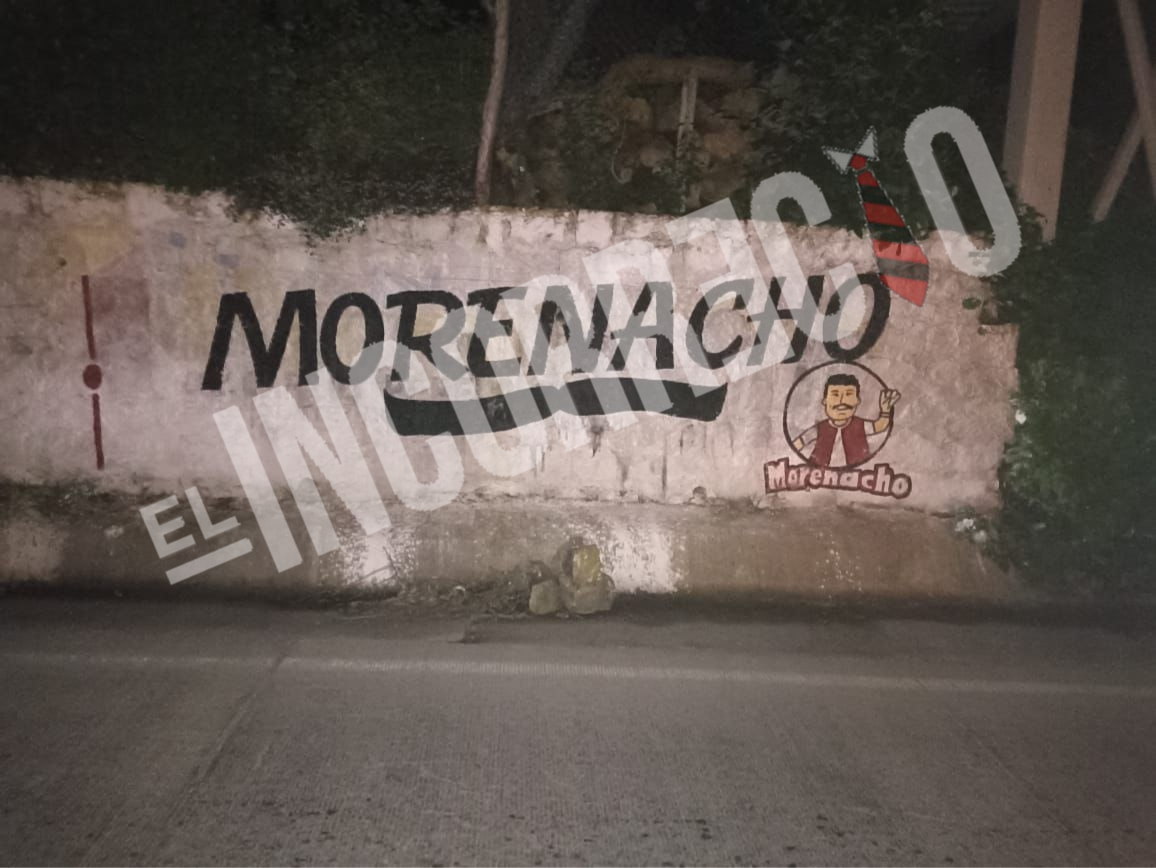 Morenacho: la promoción anticipada de Nacho Mier con bardas en Puebla